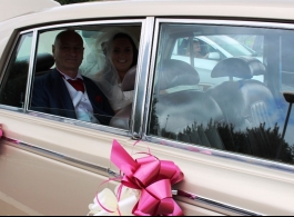 Classic Rolls Royce wedding car in Burgess Hill